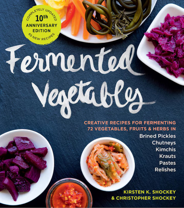 Couverture du livre Fermented Vegetables (10e edition)
