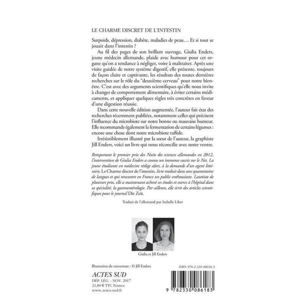 Postface du livre le Charme discret de l'intestin, par Giulia Enders