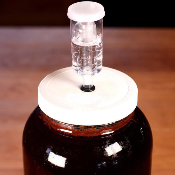 Barboteur (airlock) pour fermentation de jus de légumes