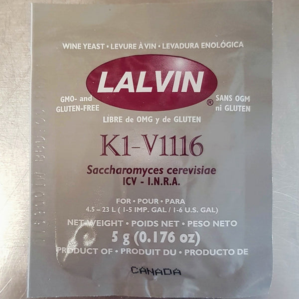 Levure K1 pour vin frais