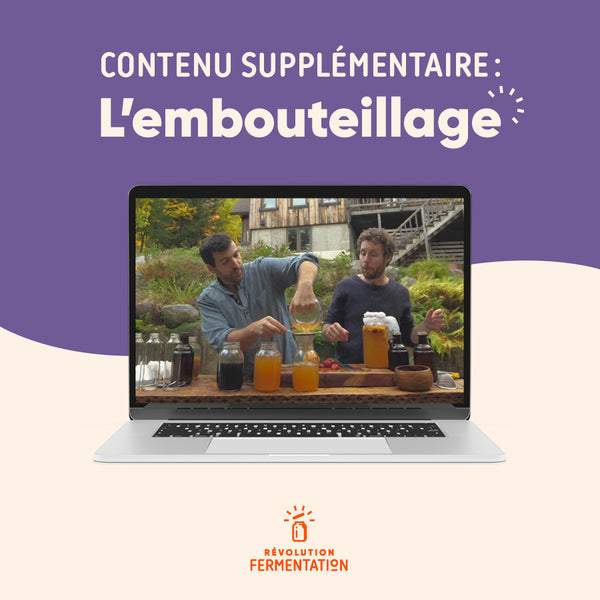 Cours en ligne Comment embouteiller son kombucha