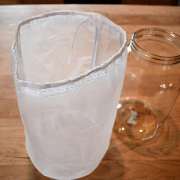 Sac filtrant et jarre de 1 gallon