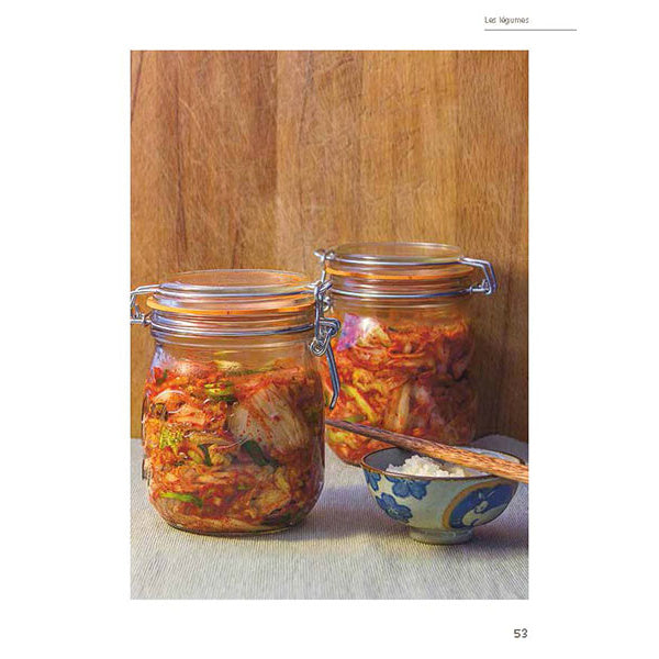 Photo kimchi livre Aliments fermenté aliments santé Marie-Claire Frédéric