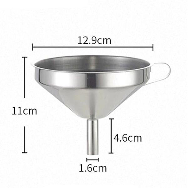 Dimensions de l'entonnoir