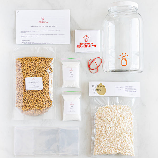 kit complet pour faire du miso