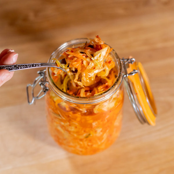 kimchi dans un pot Le Parfait