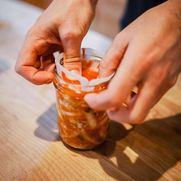 ViscoDisc dans un pot Mason