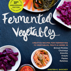 Couverture du livre Fermented Vegetables (10e edition)