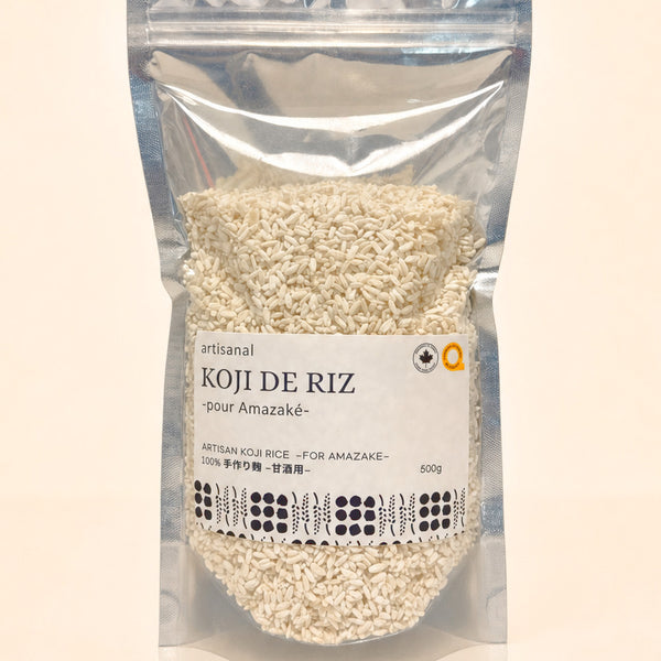 Koji de riz dehydraté pour faire de l'amazake