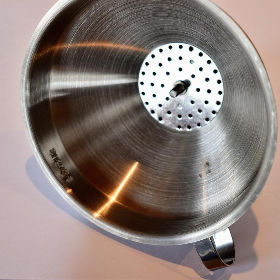 Justrite™ Grand entonnoir en acier pour tambour avec couvercle à fermeture  automatique