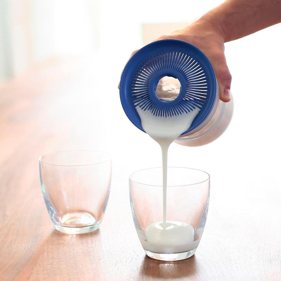 Kefirko Le kit idéal pour faire du kéfir de lait ou du kéfir d'eau à la  maison (1,4 litres) bleu ciel : : Maison