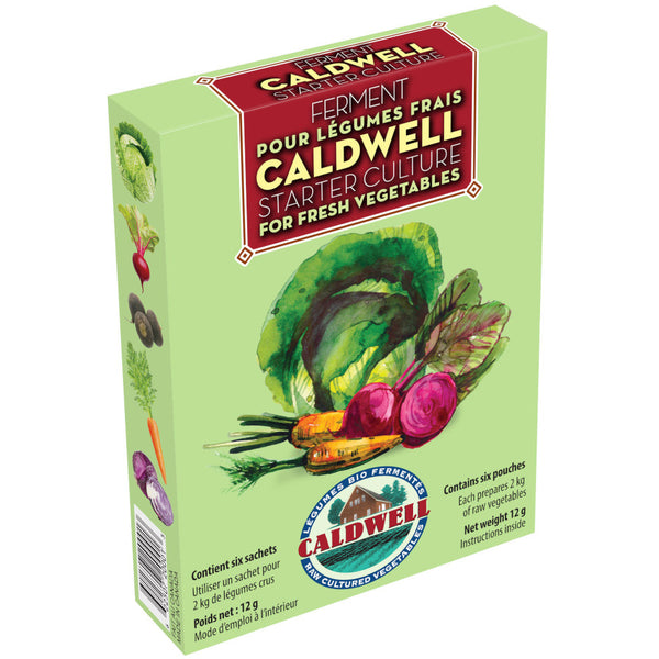 Boite de ferments à légumes Caldwell