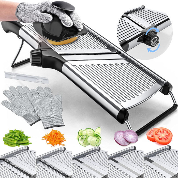 Mandoline de cuisine en inox | Révolution Fermentation Canada