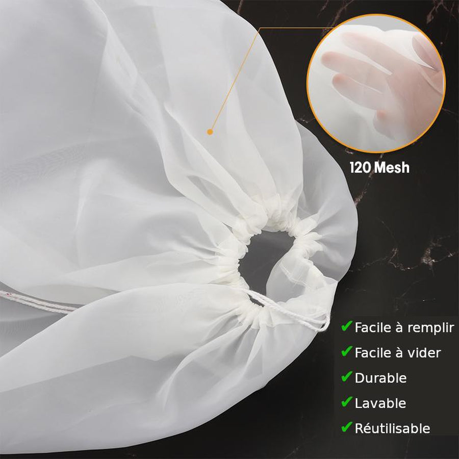 1/2/3 pcs Grand sac filtrant en nylon à cordon sac filtrant - Temu Canada